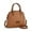 Brown, variant on Wrangler Satchel Bags for Women Top-handle Handbags and Purses with Crossbody Strap, Tan