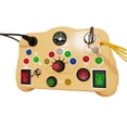 thumbnail image 4 of Tablero ocupado LED Hugo juguete sensorial amarillo 15,5 cm x 12,5 cm x 6 cm, 4 of 10