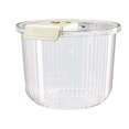 thumbnail image 1 of Rice Container Cereal Container, Kitchen Plastic Airtight Container 27.6lb Tight Sealing with Lid Measuring Cup Food Storage Container for Rice Dog Cat Pet, 1 of 8