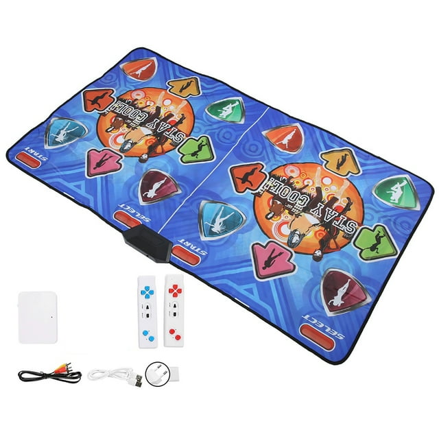 Double Players Dance Mat,High Definition Dance Mat Dancing Pad High Definition Dancing Mat Exceptional Reliability