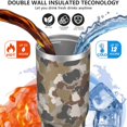 thumbnail image 5 of Camouflage 30oz Handheld Travel Tumbler with Handle – Double Wall Stainless Steel Insulated Cup, Flip Straw Lid, Leak-Proof & BPA-Free for Hot and Cold Drinks – Durable Coffee & Juice Mug Black, 5 of 6