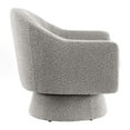 thumbnail image 3 of Modway Astral Upholstered Modern Boucle Fabric Swivel Chair in Taupe, 3 of 9