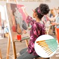 thumbnail image 5 of Unique Bargains Pinceaux 60 Pièces, Petit Artisanat Professionnel, Vert, 5 of 5