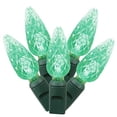 thumbnail image 1 of Vickerman X4G8104 Vickerman 100 Green C6 LED Light on Green Wire 34' Christmas Light Strand, 1 of 1
