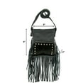 thumbnail image 4 of American West Women's Crossbody  Built In Wallet Western Fringe Whipstitched, 4 of 9