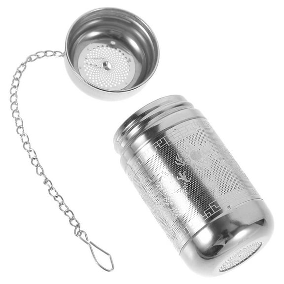 GAXIRE Compact Stainless Steel Seasoning Infuser for Tea, Soup, and Kitchen Use - Spice Herb Strainer