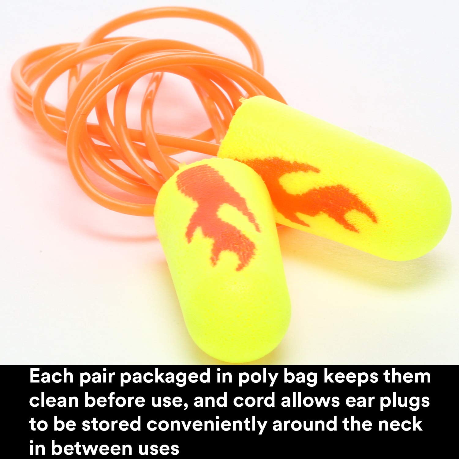 3M 33 dB Disposable Polyurethane Foam Ear Plugs Yellow 200 pair
