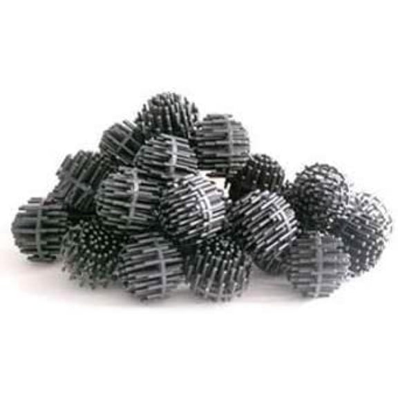 Green Vista Jumbo 1.5 Inch BIO Balls/BIOBALLS 600 Count Filter Media with Free Beneficial Bacteria Jump Start - Cleans Water in Ponds and Large Aquariums - Inc...