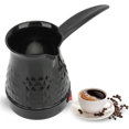 thumbnail image 5 of 600W 600ml Portable Stainless Steel Electric Tea Coffee Maker Kettle Turkish Coffee Pot Greek Arabic Coffee Maker with Handle, 5 of 5
