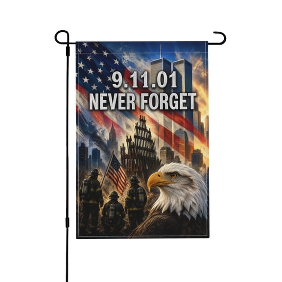 python len("9/11 Never Forget American Flag Eagle Memorial Garden Flag Outdoor