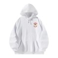 thumbnail image 2 of Sudadera con capucha Sudadera con capucha de manga larga Jersey Y2K suave de moda Sudadera con capucha para hombre y mujer para caminar Otoño Viajes , blanco, SG, 2 of 8