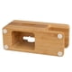 thumbnail image 3 of Soporte De Carga De Madera Base De Carga De Acero Inoxidable Soporte De Carga De Madera Portátil Conveniente Estante De Carga De Madera Soporte De Carga Simple Para Iphone Serendint EL009766-00, 3 of 4