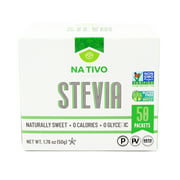 Stevia Zero Calorie Sweetener 50 packets, Keto Certified