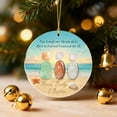 thumbnail image 3 of Moocorvic Sea Glass Friendship Christmas Ornament - Inspirational Gift for Friend, Women Friend Christmas Gift for Xmas Tree, Home Decor, 3 of 4