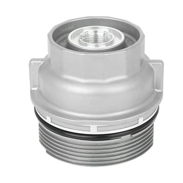 Silver Tone Oil Filter Cap Cover 15620-31060 Replacement for Lexus ES350 RX330 for Toyota Camry Avalon