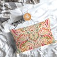 thumbnail image 5 of Pofeuu Indian Paisley 1 Print Polyester Microfiber Plush Pillowcases, Super Soft and Cozy Pillow Case Covers with Envelop Closure（Pillow core not included）-14"x20", 5 of 6