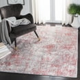 thumbnail image 2 of SAFAVIEH Meadow Adrian Medallion Area Rug, Grey/Pink, 3' x 5', 2 of 8