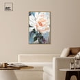 thumbnail image 3 of Peony Journey Canvas New Floral Wall Art by Art Remedy, Gold Frame, 30" x 45", 3 of 7