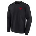 thumbnail image 2 of Unisex Fanatics Black Chicago Bulls Super Soft Pullover Crew Sweatshirt, 2 of 3