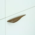 thumbnail image 2 of Manzoni MN681L-128-OKL Designer Wood 5-1/16" Center To Center Wave Natural Wood Left, 2 of 3