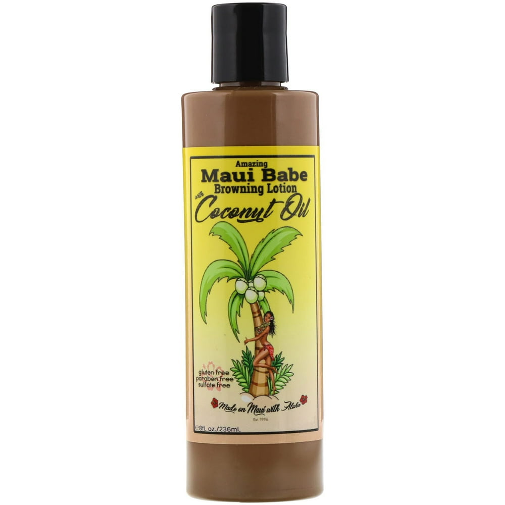 Maui Babe Maui Babe Amazing Browning Coconut, 8 fl oz (236 ml