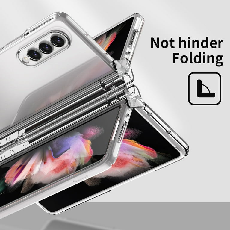 Samsung Galaxy Z Fold 3 Case with S-Pen Holder, Dteck Full Samsung Galaxy Z Fold 3 Case with S-Pen Holder, Dteck Full