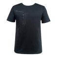 thumbnail image 1 of Playera Umbro para Mujer, Deportiva Manga Corta con Cierre Negra Talla M, 1 of 4