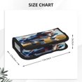 thumbnail image 3 of Fotbe Colorful Cow Pasture Pattern Pencil Case,Canvas Pen Case, Multi- Slot Pencil Pouch, Portable Pencil Bag, Pen Case for& Office, Makeup Bag ,Zipper Pouch, 3 of 6