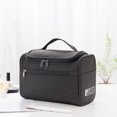 thumbnail image 4 of Neceser de baño de moda bolsa de artículos de tocador de tela Oxford lavable para viajes Fitness Ndcxsfigh Cuidado Belleza, 4 of 6