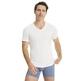 thumbnail image 3 of Jockey Men's Smooth Fit Cotton Stretch V-Neck Undershirt - 3 Pack, 3 of 9