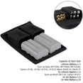 thumbnail image 3 of Camera Battery Bag Memory Card Case For Fujifilm NP-W126 XH2 XT5 X-T4 X-S20 Sony A7 A7R A7S Canon EOS R8 R7 R6 Nikon Zf Z6 Z7 Z5 Slot x 4, 3 of 5