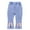 Light Blue, variant on Diufon Girls Jeans Elastic Waist Toddler Comfortable Flare Denim Pants Solid Color Cute Bow Pant with Pockets