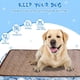 thumbnail image 4 of Almohadilla de enfriamiento para mascotas: almohadilla de enfriamiento de seda fría para perros y gatos, mantas lavables portátiles para exteriores, asientos de automóvil, camas, etc., 4 of 6