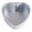 ZZ C, variant on Zhi Heart Shaped Live Bottom Cake Mould Silicone Chiffon Baking Mould Non-stick Flexible Mold for Homemade Cake and Pastry Baking Use