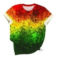 thumbnail image 5 of Weiqiqre Spring Tops for Women Celebrate Shirt African American T-Shirt Black History Tee Short Sleeve Tops, 5 of 5