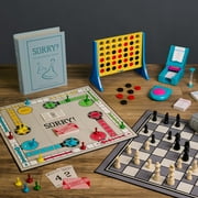 WS Game Company Collection of 15 Vintage Bookshelf Board Games - Classic Family Board Games Library