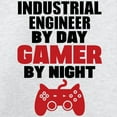 thumbnail image 3 of CafePress - INDUSTRIAL ENGINEER BY DAY GAMER BY NIGHT Jumper - Crew Neck Sweatshirt, 3 of 4