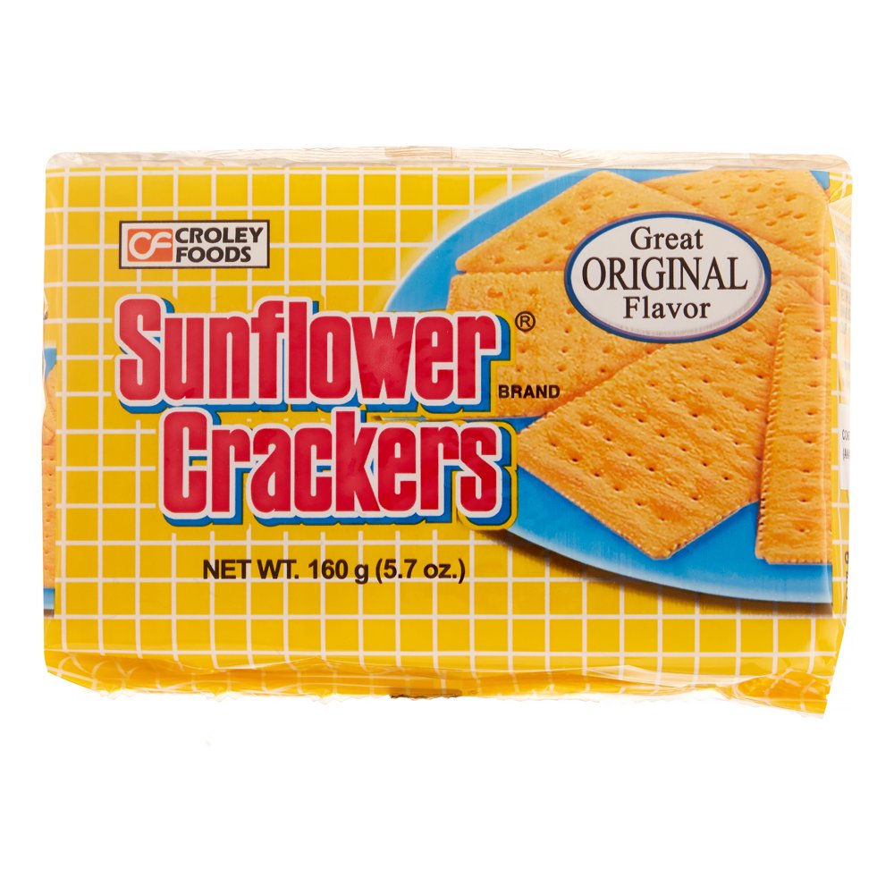 London Sunflower Cracker Plain Pack, 160 Gram