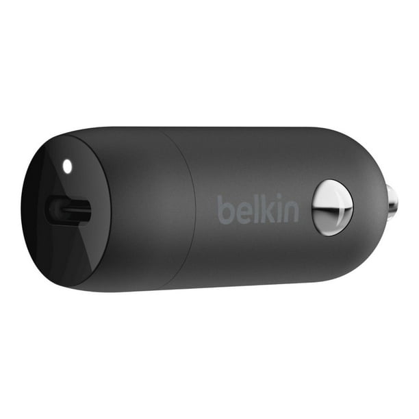 Cargador para coche USB-C PD de 20W Belkin CCA003btBK