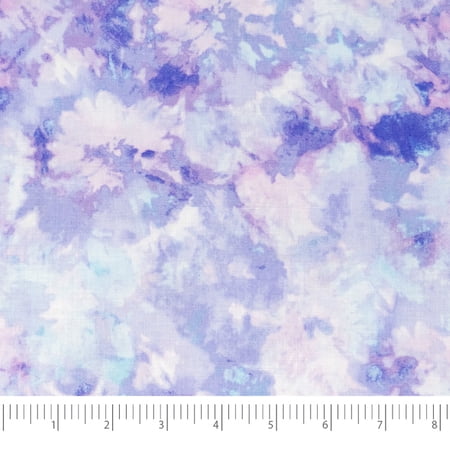 Singer Print Fabric, 100% Premium Cotton, Quilt Sewing, 44 inch, Purple Pink Blender , Cut by Yard