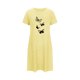 thumbnail image 4 of Camisón corto de mujer, vestido de largo medio con estampado de moda, camisón corto extragrande de mujer, camisón de manga corta con estampado de pecho a la moda, camisón de mujer, 4 of 6