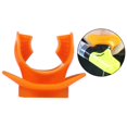 thumbnail image 3 of Boquil de silicona para equipos de buceo, accesorios para tubos de respiración, calibre universal que se adapta a mayoría de los esnórqueles, pro naranja Baoblaze Boquilla de buceo, 3 of 8