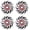 Prime White (w/ bearings, spacers and washers), variant on Rollerex Phaser 92A 54mm Skateboard Wheels 4-Pack Durable 32mm Width Cruiser Wheels for Skateboards – Smooth Ride & Easy Installation (Prime White)