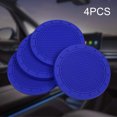 thumbnail image 3 of Posavasos Universales Antideslizantes para Portavasos Coche Almohadilla Inserción para Coche (azul) 4 Uds., 3 of 6