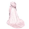 thumbnail image 7 of Halloween Costumes for Women, Medieval Gothic Hooded Dress, Lace Up Corset Waist Renaissance Costume, Vintage Long Sleeve Cosplay Gown for Halloween, Renaissance Fair & Themed Parties, 7 of 7