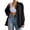 A-Black171, variant on Bibifish Womens Button Down Shirts Trendy V Neck Long Sleeve Sun Protection Blouse Spring Summer Stylish Dailywear Oversized Shirts