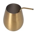 thumbnail image 4 of Gobelet à Vin 500ml Verre à Vin Doré Simple Couche Chope à Bière en Acier Inoxydable 304 avec Paille Réutilisable pour Bar Maison2, 4 of 8