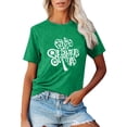 thumbnail image 2 of QIPOPIQ T-Shirts à Manches Courtes Col Rond pour Femmes T-Shirts de la Saint-Patrick T-Shirt Trèfle T-Shirt Vert T-Shirt de Vacances T-Shirts Graphiques Offres, 2 of 6