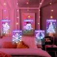 Christmas Decorative Window Light, Backdrop String Lights for Outdoor
