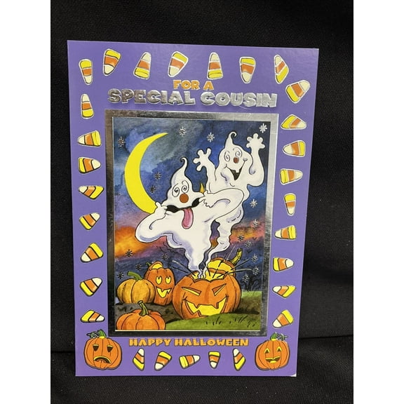 Happy Halloween Cousin Greeting Card w/Envelope
